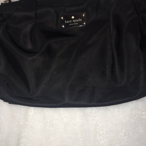 kate spade black top handle bag preowned - Picture 2 of 8